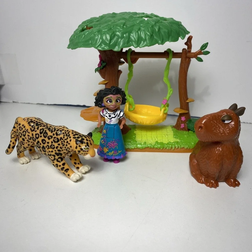 Disney Encanto Antonio Tree House Playset Mirabel Doll Jaguar Capybara Jakks